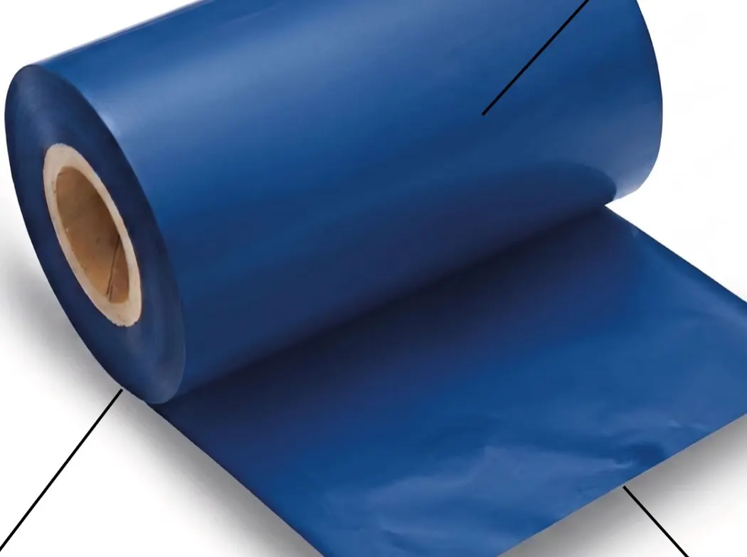 Rollo de ribbon azul